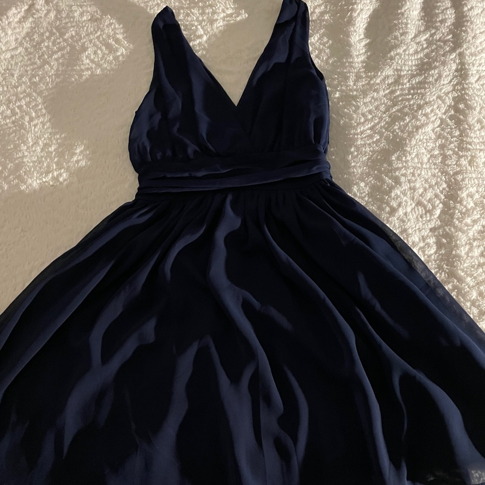 Charlotte Russe Navy Blue Dress